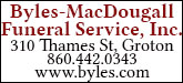 Byles-MacDougall Funeral Service, Inc. Sponsorship Banner